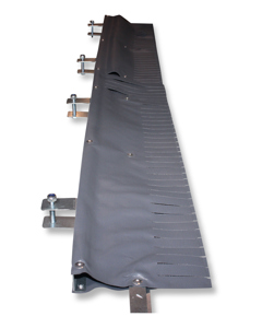 Curtain rail cpl f/cross partition litter scraper V17/19
